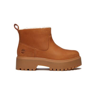 Timberland für Damen. TB0A283GEM71 Stone Street warm gefütterte Lederstiefeletten braun (38.5 W), 3 bis 5 cm, Keine, Lässig Timberland für Damen. TB0A283GEM71 Stone Street warm gefütterte Lederstiefeletten braun (38.5 W), 3 bis 5 cm, Keine, Lässig