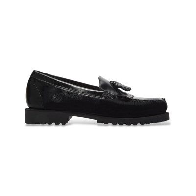 Timberland für Herren. TB0A2MSCW021 Authentic Mokassins aus Leder, schwarz (43.5 W), Wohnung, Keine, Lässig, Klassisch Timberland für Herren. TB0A2MSCW021 Authentic Mokassins aus Leder, schwarz (43.5 W), Wohnung, Keine, Lässig, Klassisch