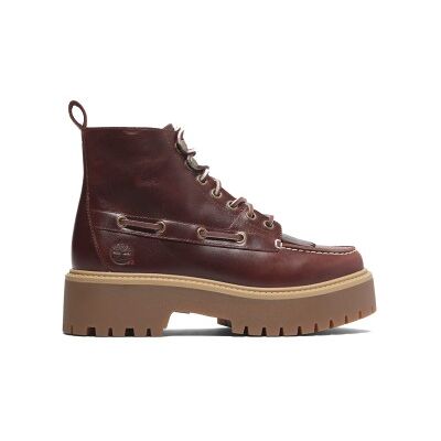Timberland für Damen. TB0A27YZEIW1 Stone Street Lederstiefeletten burgunderrot (39.5 W), 3 bis 5 cm, Schnürsenkel, Lässig, Bordeaux Timberland für Damen. TB0A27YZEIW1 Stone Street Lederstiefeletten burgunderrot (39.5 W), 3 bis 5 cm, Schnürsenkel, Lässig, Bordeaux