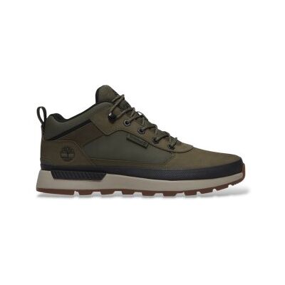 Timberland für Herren. TB0A6DKNEO61 Grüne Field Trekker-Sneaker aus Leder (45 W), Wohnung, Schnürsenkel, Draußen Timberland für Herren. TB0A6DKNEO61 Grüne Field Trekker-Sneaker aus Leder (45 W), Wohnung, Schnürsenkel, Draußen