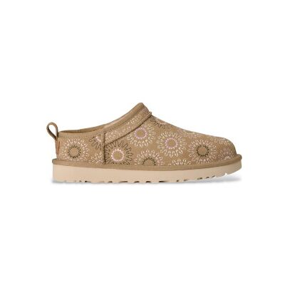 UGG für Damen. 1178192 Klassische Micro Sun Stitch Lederstiefeletten hellbraun (36), Wohnung, Keine, Lässig UGG für Damen. 1178192 Klassische Micro Sun Stitch Lederstiefeletten hellbraun (36), Wohnung, Keine, Lässig