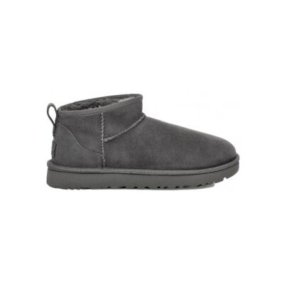 UGG für Damen. 1116109 Klassische Ultra Mini Lederstiefeletten grau (36), Wohnung, Lässig UGG für Damen. 1116109 Klassische Ultra Mini Lederstiefeletten grau (36), Wohnung, Lässig