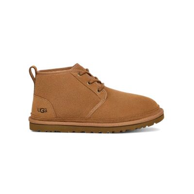 UGG für Herren. 3236 Braune Neumel-Lederstiefeletten (41), Wohnung, Schnürsenkel, Lässig UGG für Herren. 3236 Braune Neumel-Lederstiefeletten (41), Wohnung, Schnürsenkel, Lässig