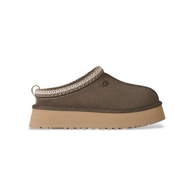UGG für Damen. 1174471 Tazz II grünlich braune Lederclogs (41), Wohnung, Keine, Lässig UGG für Damen. 1174471 Tazz II grünlich braune Lederclogs (41), Wohnung, Keine, Lässig