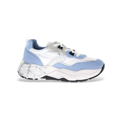 Voile blanche für Damen. 2017475 Leder Turnschuhe Club105 blau (39), 3 bis 5 cm, Schnürsenkel, Lässig Voile blanche für Damen. 2017475 Leder Turnschuhe Club105 blau (39), 3 bis 5 cm, Schnürsenkel, Lässig