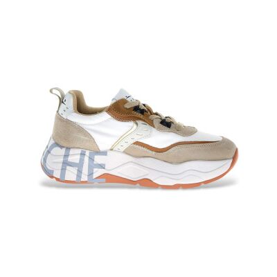 Voile blanche für Damen. 2017475 Leder Turnschuhe Club105 beige (39), 3 bis 5 cm, Schnürsenkel, Lässig Voile blanche für Damen. 2017475 Leder Turnschuhe Club105 beige (39), 3 bis 5 cm, Schnürsenkel, Lässig
