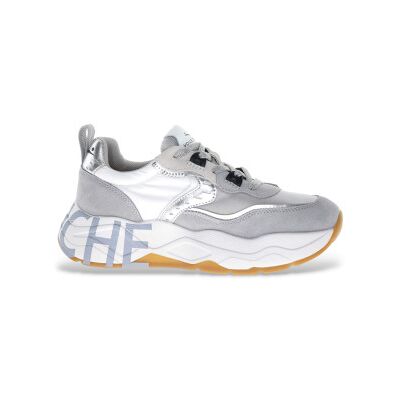 Voile blanche für Damen. 2017475 Leder Turnschuhe Club105 grau (40), 3 bis 5 cm, Schnürsenkel, Lässig Voile blanche für Damen. 2017475 Leder Turnschuhe Club105 grau (40), 3 bis 5 cm, Schnürsenkel, Lässig