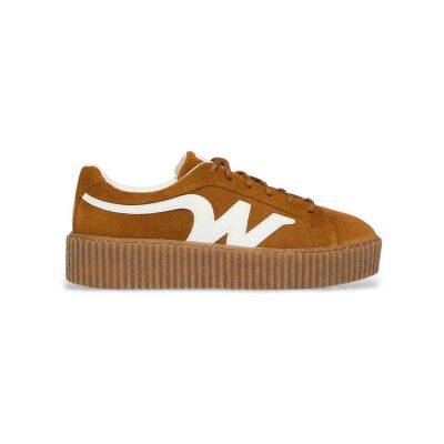 Weekend Max Mara für Damen. 2615761014600 Turnschuhe Wkaagile braun (38), Leder, Wohnung, Schnürsenkel, Lässig Weekend Max Mara für Damen. 2615761014600 Turnschuhe Wkaagile braun (38), Leder, Wohnung, Schnürsenkel, Lässig