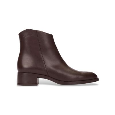 Wonders für Damen. D-1801 Bonjour braune Lederstiefeletten (36), 1 bis 3 cm, Reißverschluss, Lässig Wonders für Damen. D-1801 Bonjour braune Lederstiefeletten (36), 1 bis 3 cm, Reißverschluss, Lässig