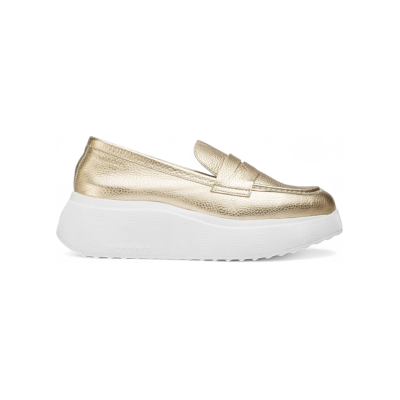 Wonders für Damen. A-3623_5432_7285 Estela Goldfarbene Leder-Slipper (37), 3 bis 5 cm, Keine, Lässig Wonders für Damen. A-3623_5432_7285 Estela Goldfarbene Leder-Slipper (37), 3 bis 5 cm, Keine, Lässig