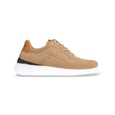 Wonders für Herren. CB-3320_948_8148 Sneaker aus Leder Paul beige (41), Wohnung, Nobuck, Schnürsenkel, Lässig Wonders für Herren. CB-3320_948_8148 Sneaker aus Leder Paul beige (41), Wohnung, Nobuck, Schnürsenkel, Lässig