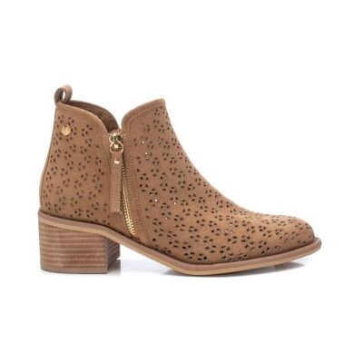 Xti für Damen. 14225502-TAUPE Stiefelette 142255 braun -Absatzhöhe: 5cm (41), 3 bis 5 cm, Reißverschluss, Lässig, Kunstleder Xti für Damen. 14225502-TAUPE Stiefelette 142255 braun -Absatzhöhe: 5cm (41), 3 bis 5 cm, Reißverschluss, Lässig, Kunstleder
