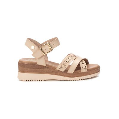 Xti für Damen. 14385105-HIELO Sandalen 143851 weiß (38), 3 bis 5 cm, Schnalle, Lässig Xti für Damen. 14385105-HIELO Sandalen 143851 weiß (38), 3 bis 5 cm, Schnalle, Lässig