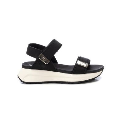 Xti für Damen. 14387401-NEGRO Sandalen 143874 schwarz (36), 3 bis 5 cm, Klettverschluss, Lässig Xti für Damen. 14387401-NEGRO Sandalen 143874 schwarz (36), 3 bis 5 cm, Klettverschluss, Lässig