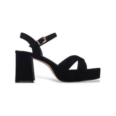 Xti für Damen. 14528801-NEGRO Sandalen 145288 schwarz (37), 5 bis 8 cm, Schnalle, Lässig, Klassisch Xti für Damen. 14528801-NEGRO Sandalen 145288 schwarz (37), 5 bis 8 cm, Schnalle, Lässig, Klassisch