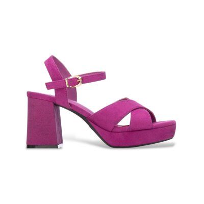 Xti für Damen. 14528803-FUCSIA Sandalen 145288 rosa (37), 5 bis 8 cm, Schnalle, Lässig, Party, Sportlich, Flieder Xti für Damen. 14528803-FUCSIA Sandalen 145288 rosa (37), 5 bis 8 cm, Schnalle, Lässig, Party, Sportlich, Flieder
