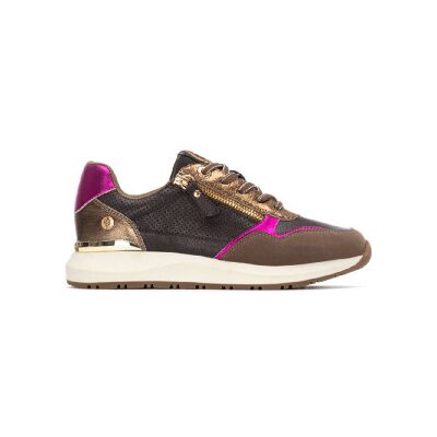 Xti für Damen. 14421802-MARRON Turnschuhe 144218 braun (36), Wohnung, Reißverschluss, Lässig Xti für Damen. 14421802-MARRON Turnschuhe 144218 braun (36), Wohnung, Reißverschluss, Lässig