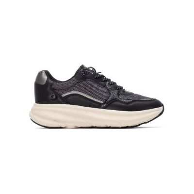 Xti für Damen. 14468602-NEGRO Turnschuhe 144686 schwarz (35), 3 bis 5 cm, Schnürsenkel, Lässig Xti für Damen. 14468602-NEGRO Turnschuhe 144686 schwarz (35), 3 bis 5 cm, Schnürsenkel, Lässig