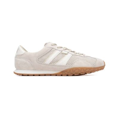 Xti für Damen. 14505802-BEIGE Turnschuhe 145058 beige (41), Wohnung, Spaltleder, Schnürsenkel, Lässig Xti für Damen. 14505802-BEIGE Turnschuhe 145058 beige (41), Wohnung, Spaltleder, Schnürsenkel, Lässig