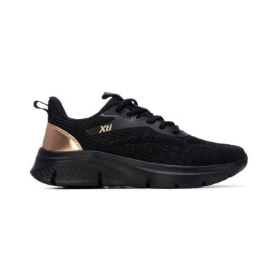 Xti für Damen. 14517001-NEGRO Turnschuhe 145170 schwarz (41), Wohnung, Schnürsenkel, Lässig, Sportlich Xti für Damen. 14517001-NEGRO Turnschuhe 145170 schwarz (41), Wohnung, Schnürsenkel, Lässig, Sportlich