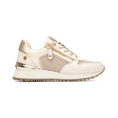 Xti für Damen. 14519001-BEIGE Turnschuhe 145190 beige (36), Wohnung, Reißverschluss, Lässig Xti für Damen. 14519001-BEIGE Turnschuhe 145190 beige (36), Wohnung, Reißverschluss, Lässig