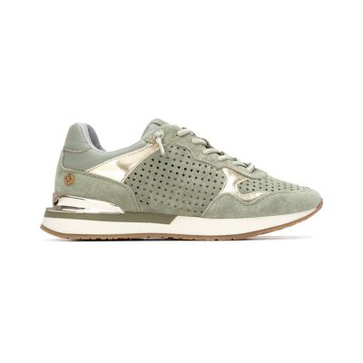 Xti für Damen. 14519802-KAKI Turnschuhe 145198 grün (35), Wohnung, Schnürsenkel, Lässig Xti für Damen. 14519802-KAKI Turnschuhe 145198 grün (35), Wohnung, Schnürsenkel, Lässig