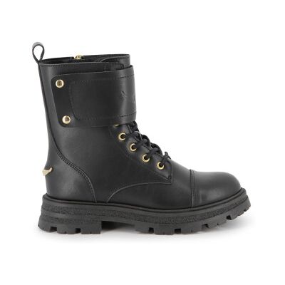 Zadig & Voltaire für Mädchen. X60492 Lässige Lederstiefeletten schwarz (35), Wohnung, Reißverschluss, Kinderbekleidung Zadig & Voltaire für Mädchen. X60492 Lässige Lederstiefeletten schwarz (35), Wohnung, Reißverschluss, Kinderbekleidung