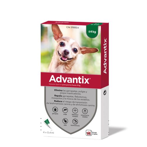 Advantix Hunde <4Kg x4
