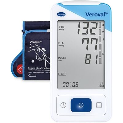 Hartmann Veroval 2-in-1 Blutdruckmessgerät mit EKG Hartmann Veroval 2-in-1 Blutdruckmessgerät mit EKG
