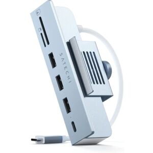 Satechi USB-C Clamp Hub iMac 24inch (2021) / (1x USB-C bis zu 5 Gbps,3x USB-A 3.0 bis zu 5 Gbps, inc Satechi USB-C Clamp Hub iMac 24inch (2021) / (1x USB-C bis zu 5 Gbps,3x USB-A 3.0 bis zu 5 Gbps, inc