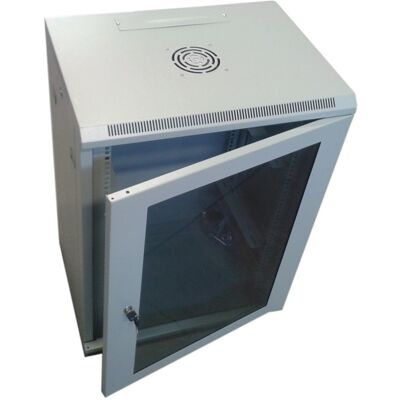 Datacom 15U Wandgehäuse - Grau Datacom 15U Wandgehäuse - Grau