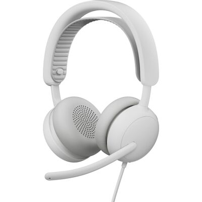 Logitech - Zone Wired 2 - Weiß - USB-C/USB-A - Headset Logitech - Zone Wired 2 - Weiß - USB-C/USB-A - Headset