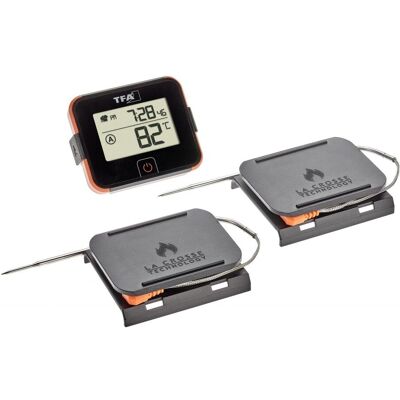 TFA 14.1514.10 - Drahtloses Nadelthermometer mit zwei BBQ VIEW-Sonden TFA 14.1514.10 - Drahtloses Nadelthermometer mit zwei BBQ VIEW-Sonden