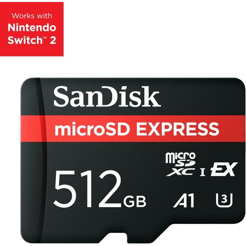 SanDisk MicroSD Express 512 GB (NVMe)
