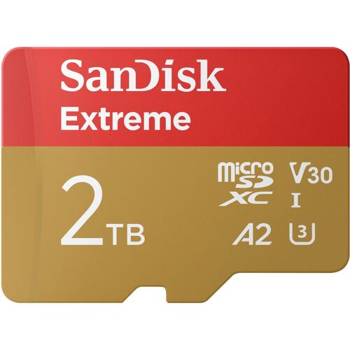 SanDisk microSDXC 2TB Extreme + Rescue PRO Deluxe + SD-Adapter