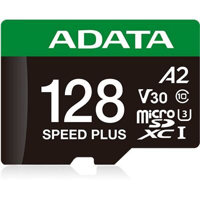 Adata MicroSDXC 128 GB Speed Plus + SD-Adapter Adata MicroSDXC 128 GB Speed Plus + SD-Adapter