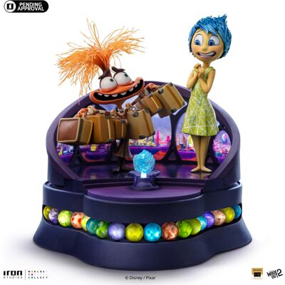 Iron Studios Inside Out 2 - Joy and Anxiety - Deluxe Art Scale 1/10 Iron Studios Inside Out 2 - Joy and Anxiety - Deluxe Art Scale 1/10