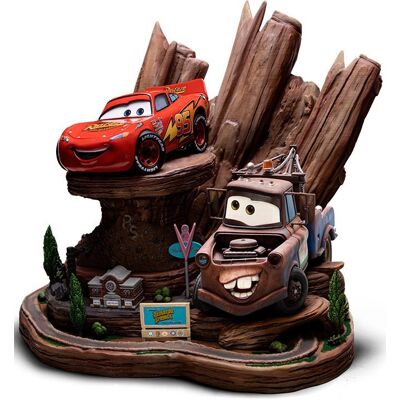 Iron Studios Cars - Lightning McQueen und Tow Mater - Deluxe Art Scale 1/10 Iron Studios Cars - Lightning McQueen und Tow Mater - Deluxe Art Scale 1/10