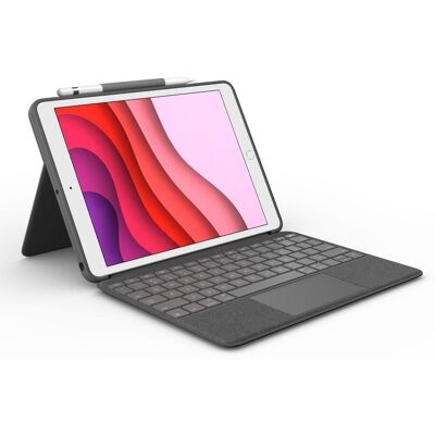 Logitech Combo Touch Keyboard für iPad (7., 8. und 9. Generation) - UK Logitech Combo Touch Keyboard für iPad (7., 8. und 9. Generation) - UK