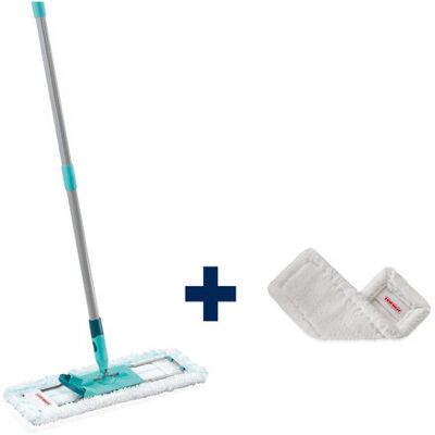 LEIFHEIT Bodenwischer PROFI XL Micro Duo + Ersatz-Staubtuch SuperDuster Floor (Kompaktverpackung in einer Kiste) LEIFHEIT Bodenwischer PROFI XL Micro Duo + Ersatz-Staubtuch SuperDuster Floor (Kompaktverpackung in einer Kiste)