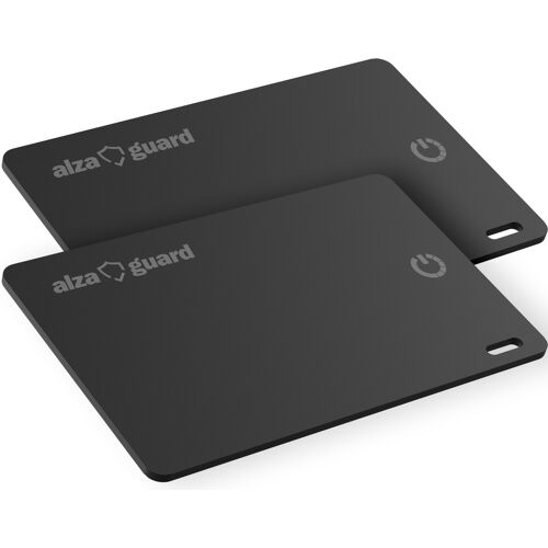 AlzaGuard Hero SlimTag Pro with FindMy schwarz - 2 Stück in der Verpackung