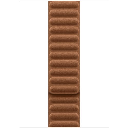 Apple Watch 46 mm Karamellfarbenes Magnetisches Armband – M/L