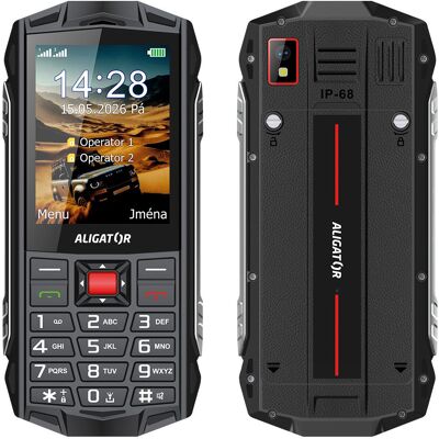 Aligator R45 eXtremo schwarz-rot Aligator R45 eXtremo schwarz-rot