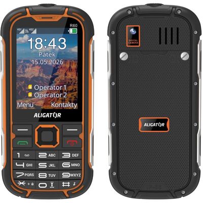 Aligator R60 4G eXtremo schwarz-orange Aligator R60 4G eXtremo schwarz-orange