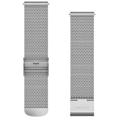 Garmin Quick Release 20 Milanese-Armband - silber Garmin Quick Release 20 Milanese-Armband - silber