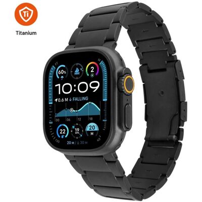FIXED Titanium für Apple Watch 44/45/46/49mm, schwarz FIXED Titanium für Apple Watch 44/45/46/49mm, schwarz