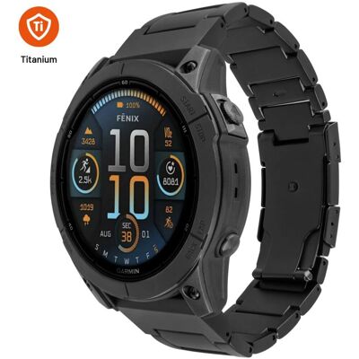 FIXED Titan für Garmin QuickFit 22mm, schwarz FIXED Titan für Garmin QuickFit 22mm, schwarz