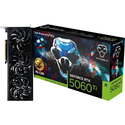 Gainward GeForce RTX 5060 Ti Python III OC 16G Gainward GeForce RTX 5060 Ti Python III OC 16G