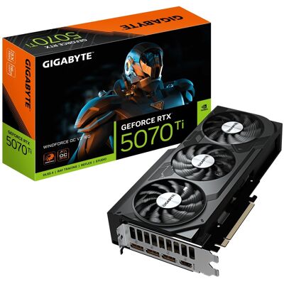 GIGABYTE GeForce RTX 5070 Ti WINDFORCE OC V2 16G GIGABYTE GeForce RTX 5070 Ti WINDFORCE OC V2 16G