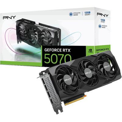 PNY GeForce RTX 5070 Triple Fan PNY GeForce RTX 5070 Triple Fan